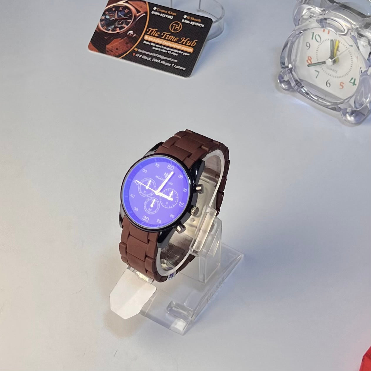 Fashion Watch – Durable Plastic Chain, Dual Color Options